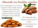 almonds are healthy snacks positivemed