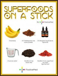 super foods on a stick