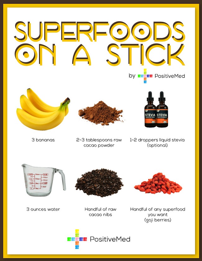 super foods on a stick