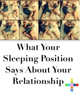 What Your Sleeping Position Says About Your Relationship