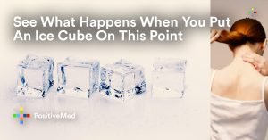 See What Happens When You Put An Ice Cube On This Point.