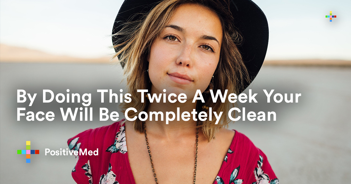 By Doing This Twice A Week Your Face Will Be Completely Clean