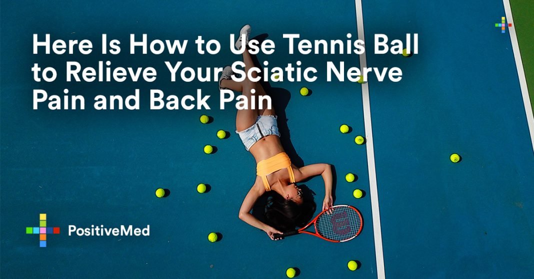 How to Use Tennis Ball to Relieve Sciatic Nerve and Back Pain