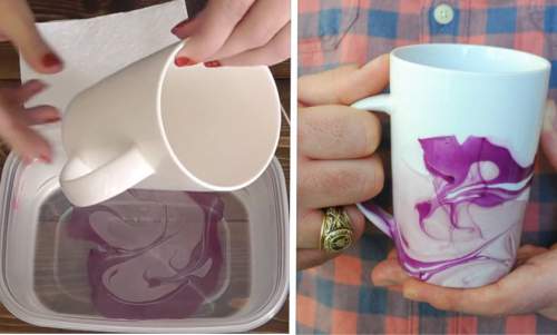 She Dips A Mug Into A Bowl With THIS And Gets Perfect Christmas Gift