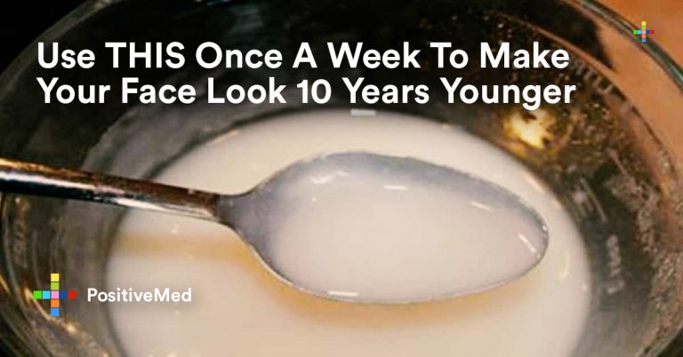 Use THIS Once A Week To Make Your Face Look 10 Years Younger