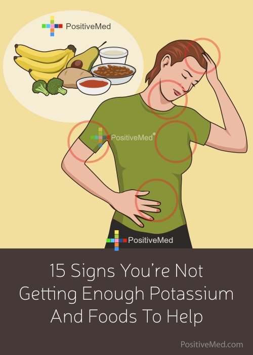 15 Signs You're Not Getting Enough Potassium And Foods To Help