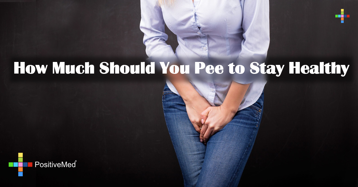 How Much Should You Pee to Stay Healthy PositiveMed