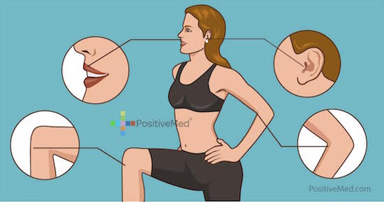 4 Spots on Your Body That Help With Excess Weight