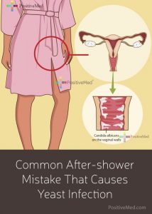 Common After-Shower Mistake That Causes Yeast Infection