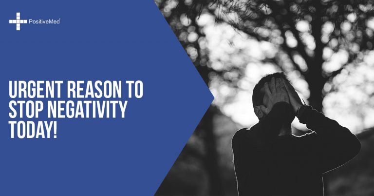 Urgent Reason to Stop Negativity Today! Urgent Reason to Stop Negativity Today!