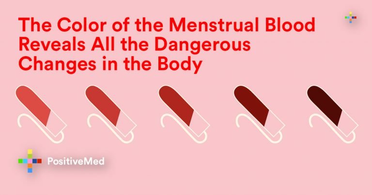 The Color of the Menstrual Blood Reveals All the Dangerous Changes in the Body The Color of the Menstrual Blood Reveals All the Dangerous Changes in the Body