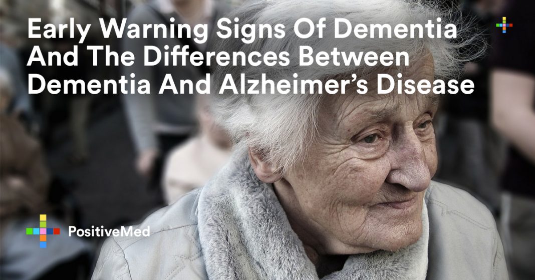 Early Warning Signs Of Dementia And The Differences Between Dementia