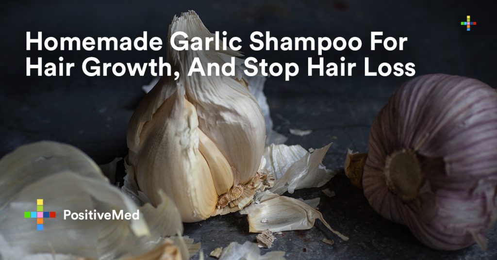 Homemade Garlic Shampoo For Hair Growth, And Stop Hair Loss.