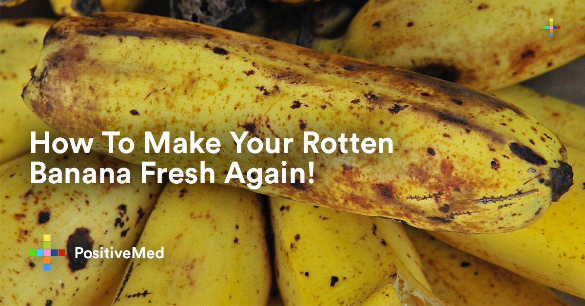 How To Make Your Rotten Banana Fresh Again!