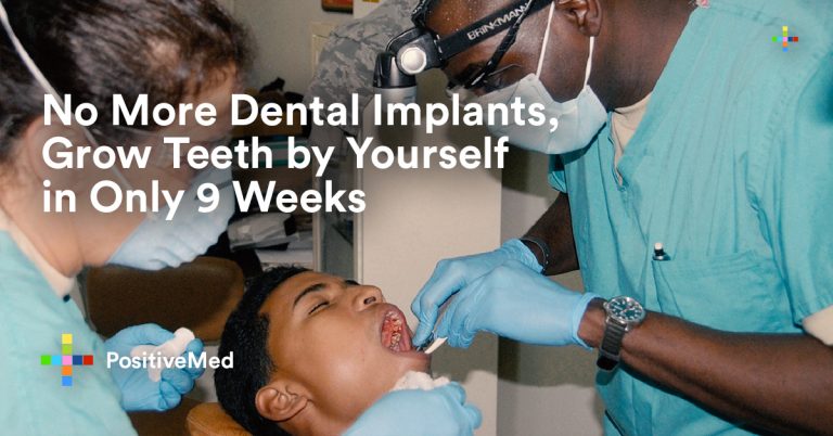 No More Dental Implants, Grow Teeth by Yourself in Only 9 Weeks No More Dental Implants, Grow Teeth by Yourself in Only 9 Weeks