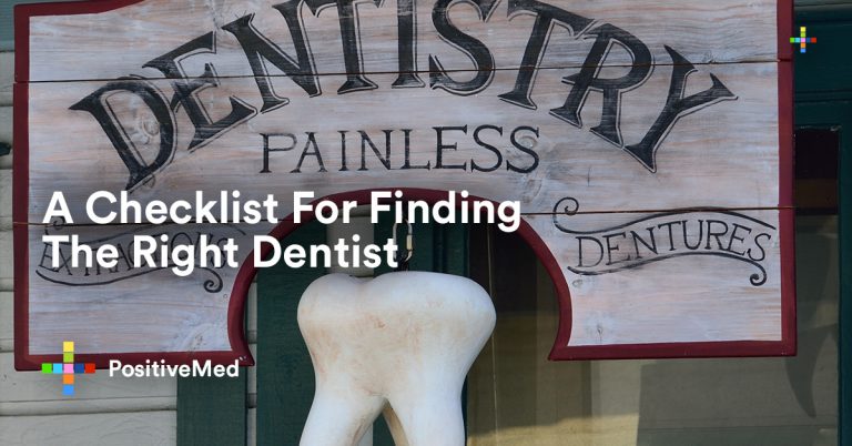 A Checklist For Finding The Right Dentist