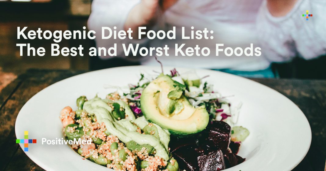 Ketogenic Diet Food List: The Best and Worst Keto Foods - PositiveMed