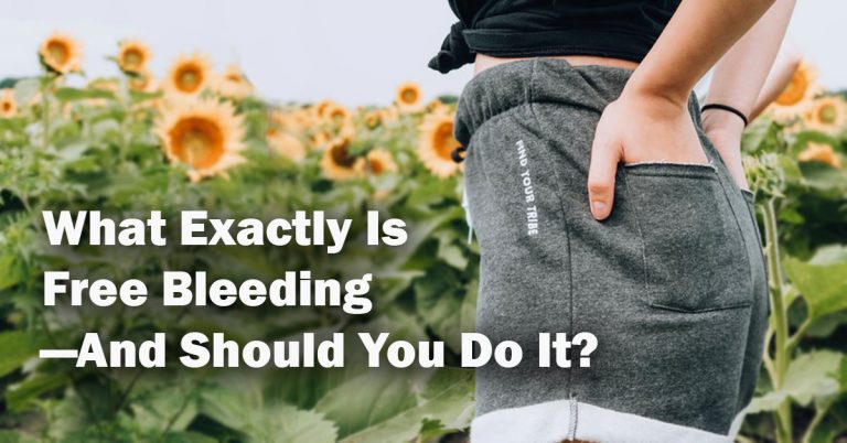 What Exactly Is Free Bleeding—And Should You Do It?
