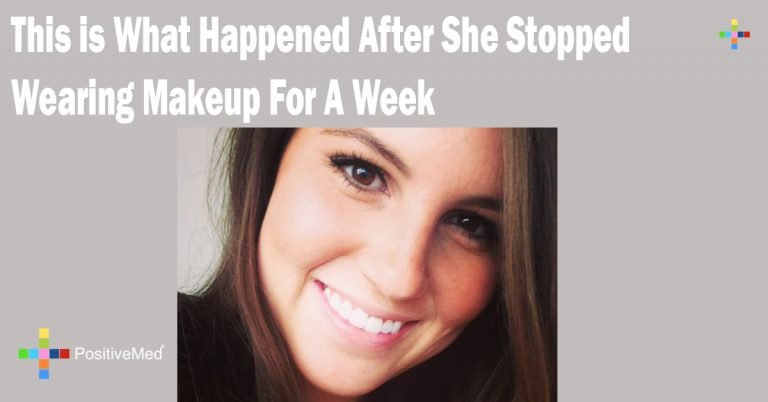 This is What Happened After She Stopped Wearing Makeup For A Week