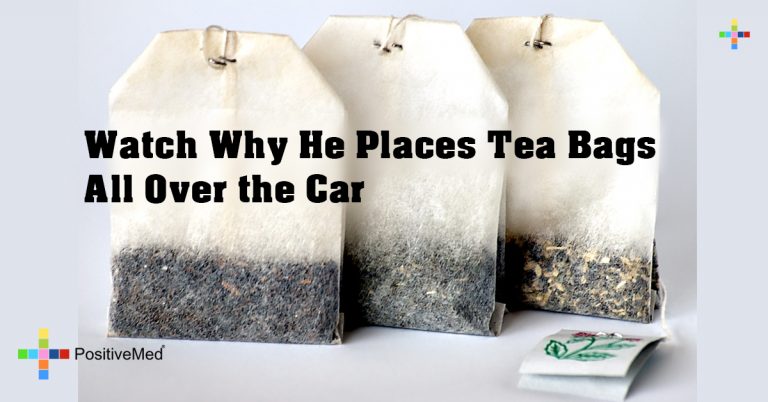 Watch Why He Places Tea Bags All Over the Car