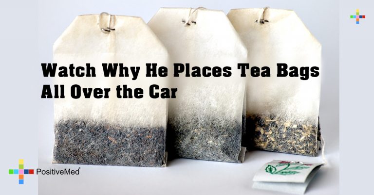 Watch Why He Places Tea Bags All Over the Car Watch Why He Places Tea Bags All Over the Car