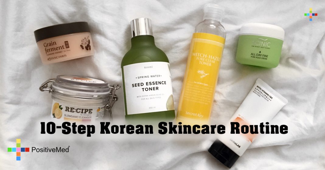 10Step Korean Skincare Routine PositiveMed