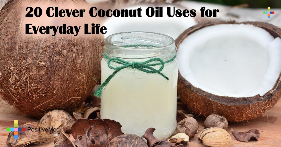 20 Clever Coconut Oil Uses for Everyday Life PositiveMed