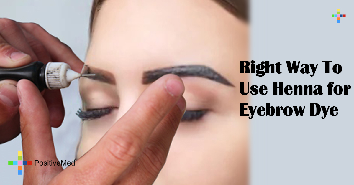Right Way To Use Henna for Eyebrow Dye