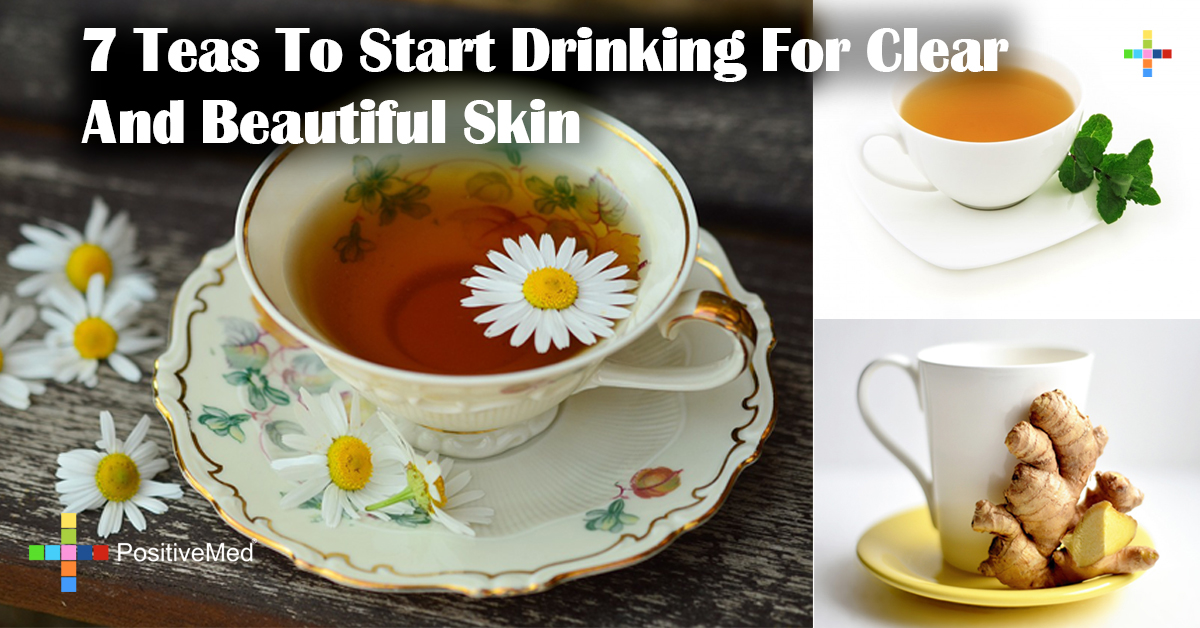 7 Teas To Start Drinking For Clear And Beautiful Skin