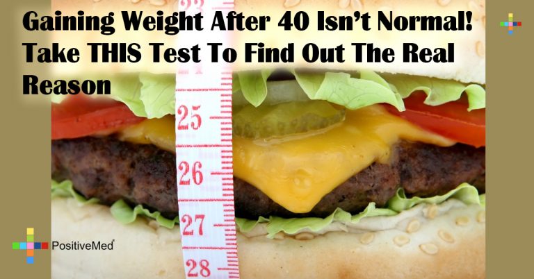 Gaining Weight After 40 Isn’t Normal! Take THIS Test To Find Out The Real Reason