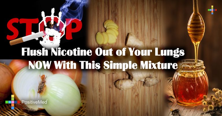 Flush Nicotine Out of Your Lungs NOW With This Simple Mixture Flush Nicotine Out of Your Lungs NOW With This Simple Mixture