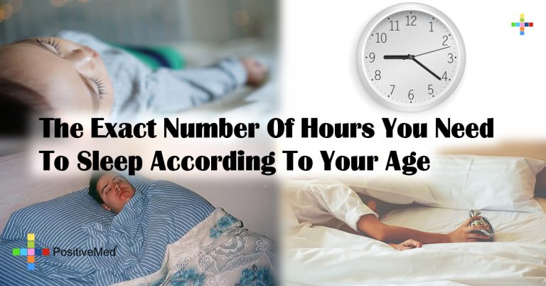 The Exact Number Of Hours You Need To Sleep According To Your Age The Exact Number Of Hours You Need To Sleep According To Your Age