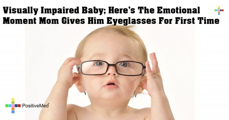 Visually Impaired Baby; Here’s The Emotional Moment Mom Gives Him Eyeglasses For First Time Visually Impaired Baby; Here’s The Emotional Moment Mom Gives Him Eyeglasses For First Time