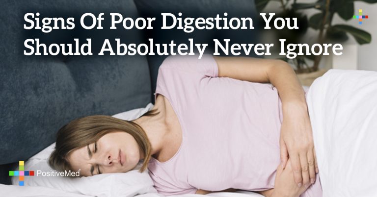 Signs of Poor Digestion You Should Absolutely Never Ignore