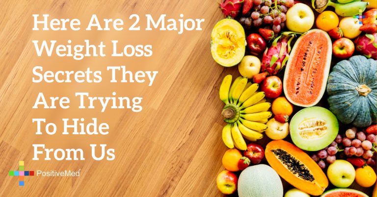 Here Are 2 Major Weight Loss Secrets They Are Trying to Hide From Us
