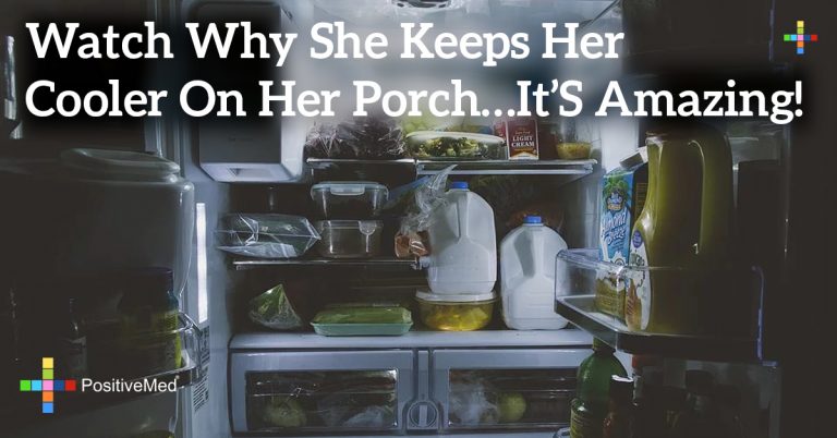 Watch Why She Keeps Her Cooler On Her Porch…It’s Amazing!