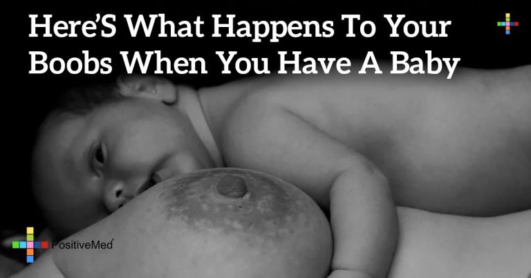 Here’s What Happens to Your Boobs When You Have a Baby