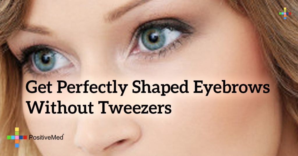 Get Perfectly Shaped Eyebrows Without Tweezers