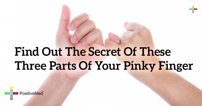 Find Out The Secret of These Three Parts of Your Pinky Finger
