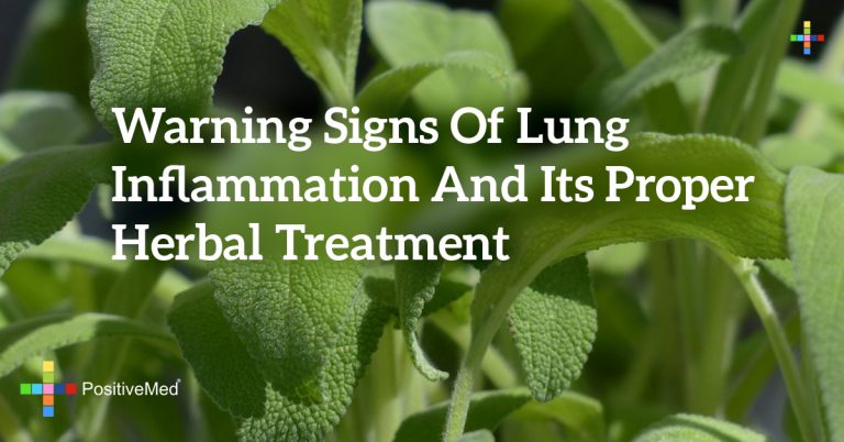 Warning Signs of Lung Inflammation and Its Proper Herbal Treatment
