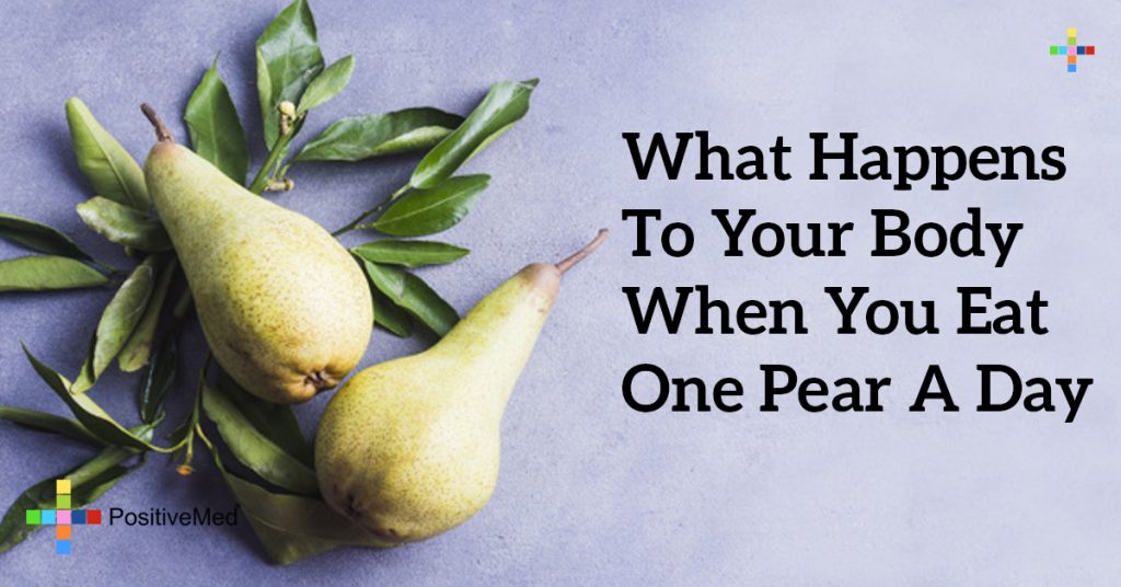 What Happens To Your Body When You Eat One Pear A Day