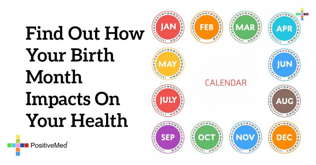 Find Out How Your Birth Month Impacts on Your Health