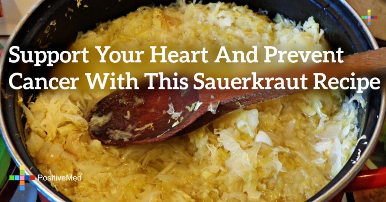 Support Your Heart and Prevent Cancer With This Sauerkraut Recipe Support Your Heart and Prevent Cancer With This Sauerkraut Recipe