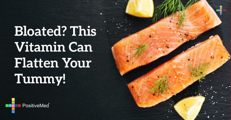 Bloated? This Vitamin Can Flatten Your Tummy! Bloated? This Vitamin Can Flatten Your Tummy!