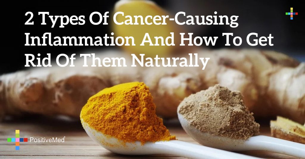 2 Types of Cancer-Causing Inflammation and How to Get Rid of Them Naturally