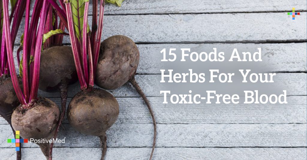 15 Foods and Herbs for Your Toxic-Free Blood