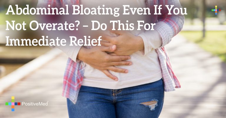 Abdominal Bloating Even if You Not Overate? – Do THIS for Immediate Relief