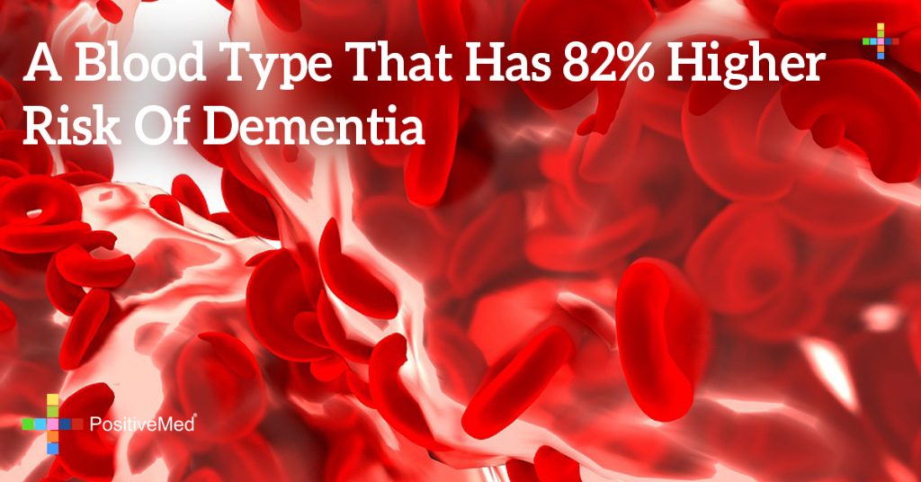 A Blood Type That Has 82% Higher Risk of Dementia