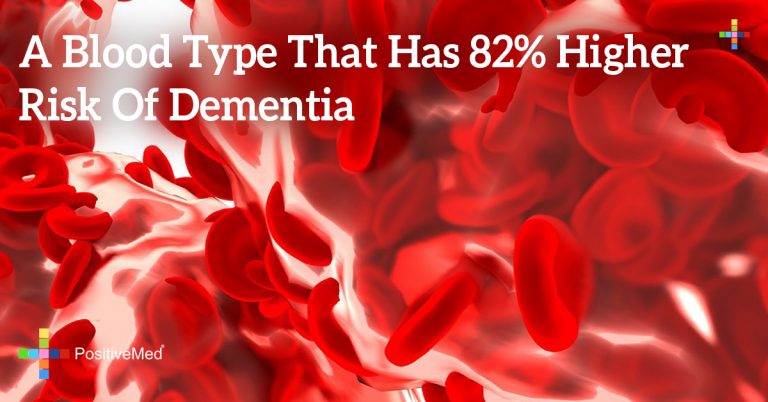 A Blood Type That Has 82% Higher Risk of Dementia A Blood Type That Has 82% Higher Risk of Dementia