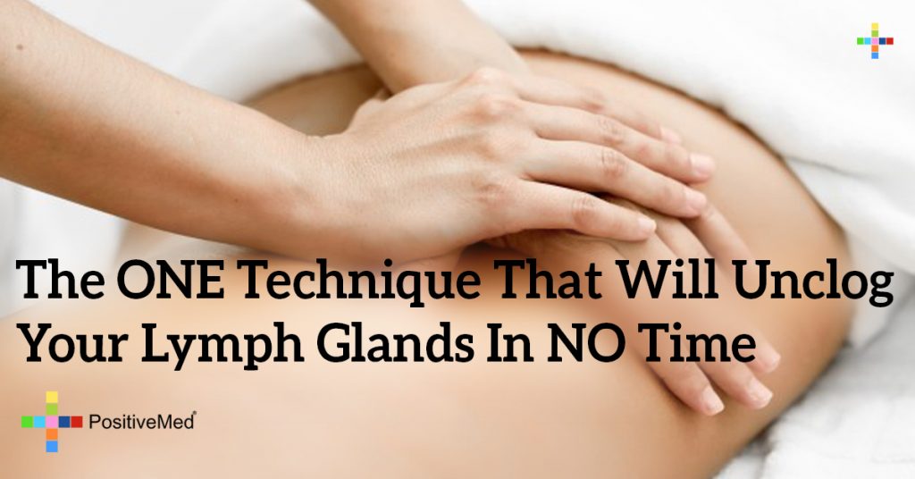 The ONE Technique That Will Unclog Your Lymph Glands In NO Time